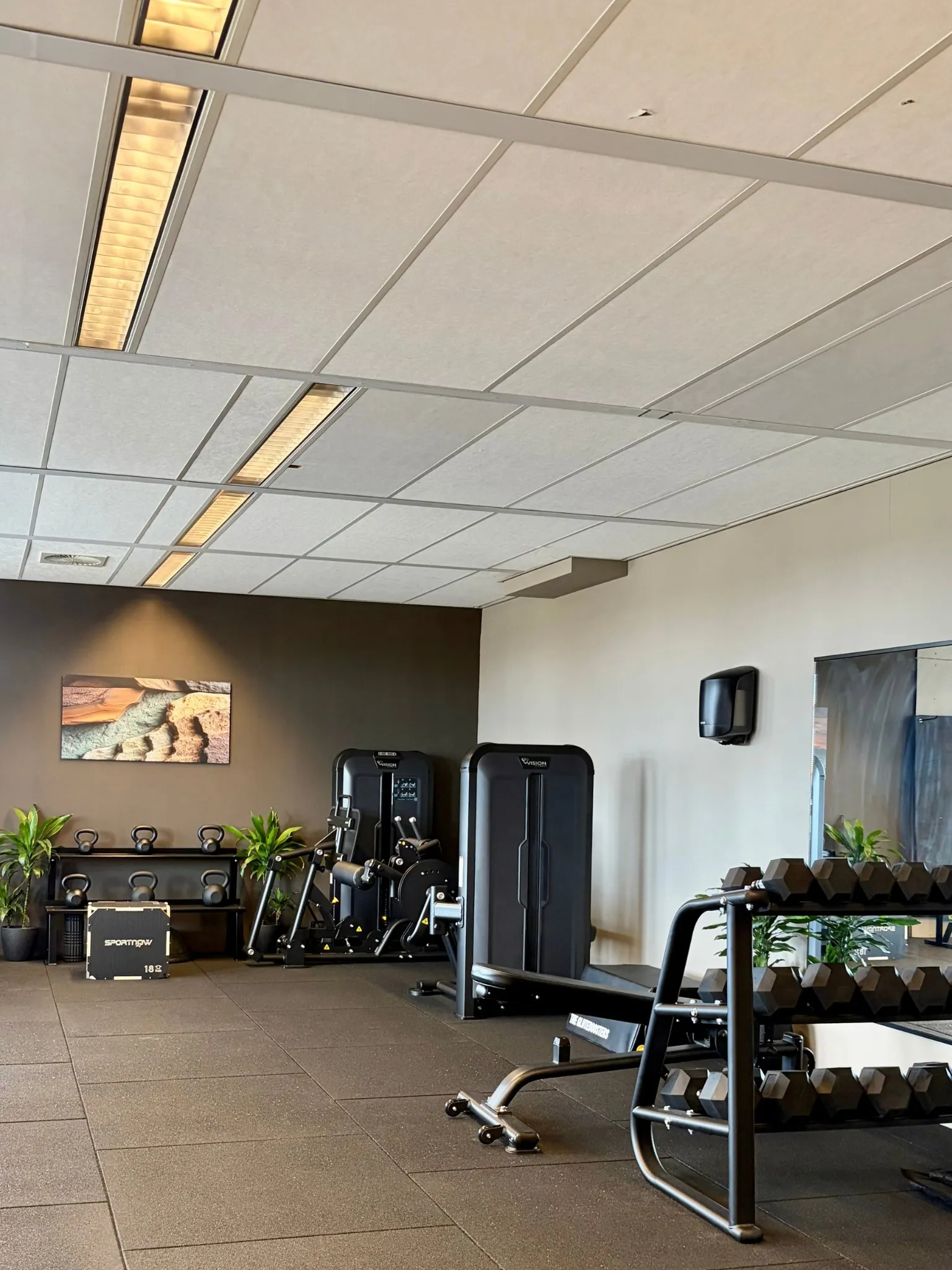 De trainingsruimte van Still Strong Boutique Gym